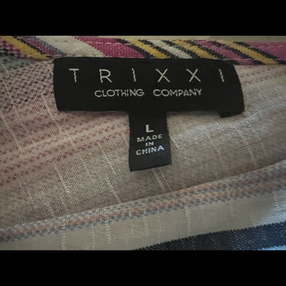 Trixxi Striped Romper - Picture 5 of 5